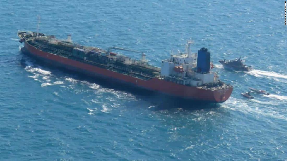 The ship's owner said that Iranian armed forces boarded a South Korean tanker
