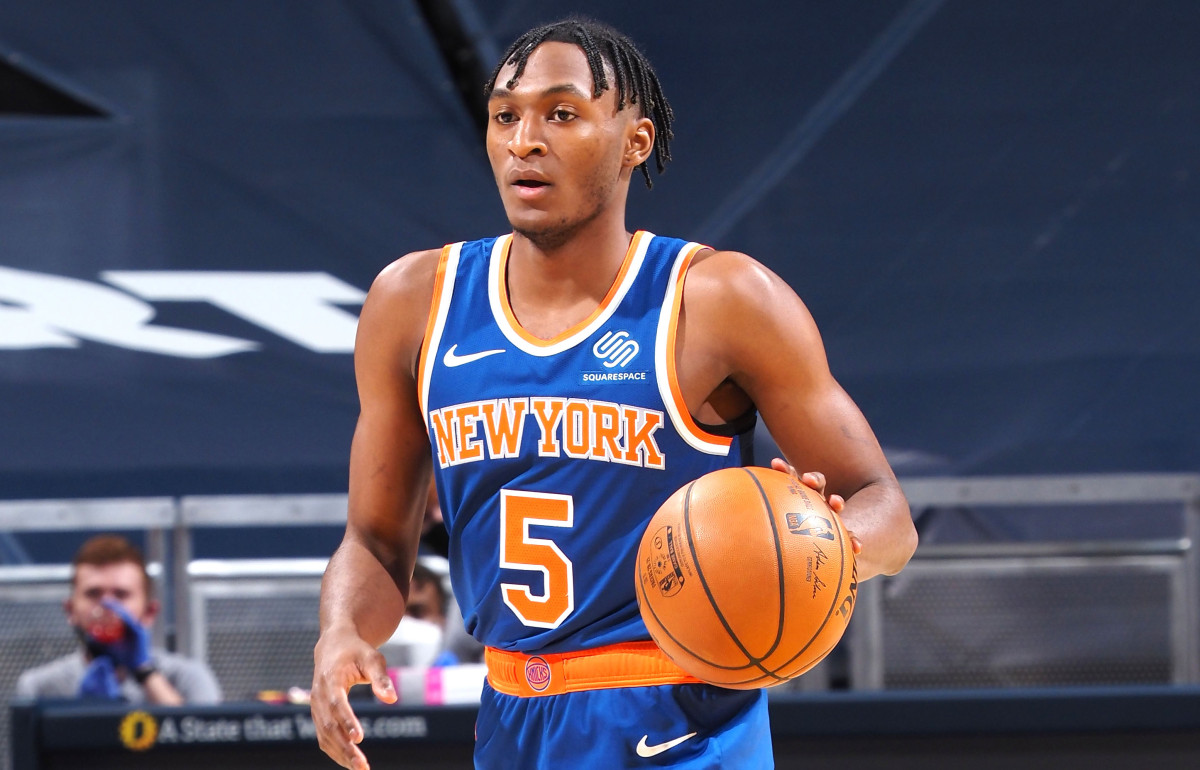 Emmanuel Quickley leaves an immediate impact in returning to the Knicks lineup