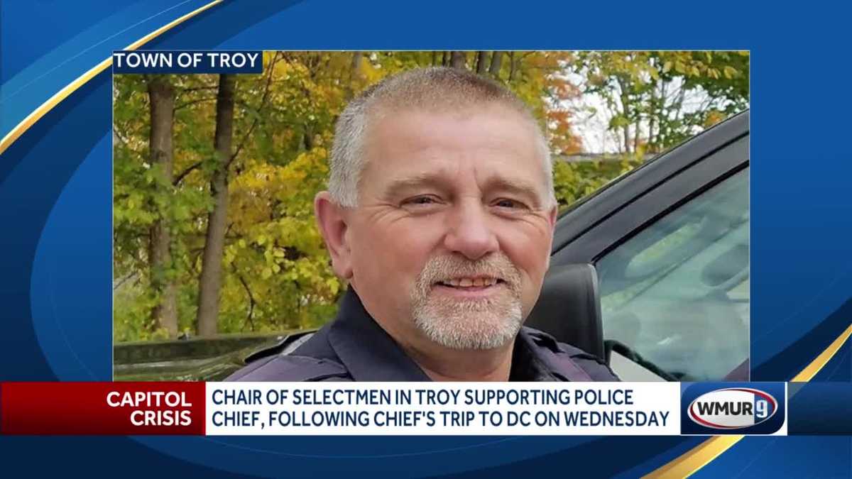 Troy officials support the police chief who attended a rally in Washington